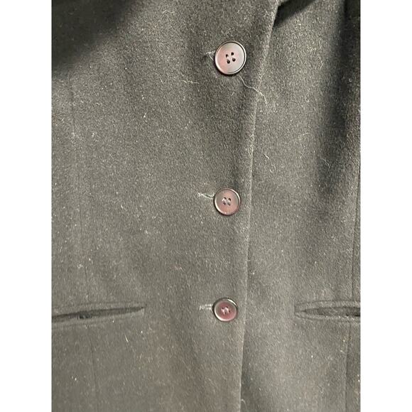 Vintage Norton McNaughton Petite black blazer (b43) - Picture 2 of 12